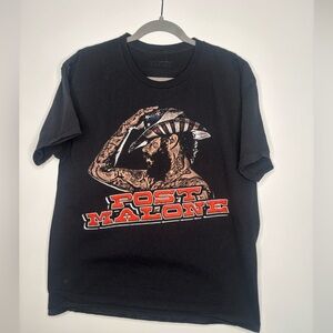 Post Malone Black Crew Neck T-Shirt